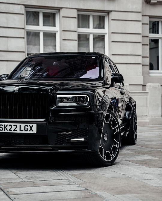 Фото дисков LX06 Алмазная проточка на Rolls-Royce Cullinan