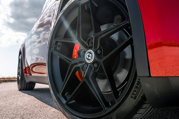 Фото дисков HRE FF11 Черный сатин на Tesla Model Y