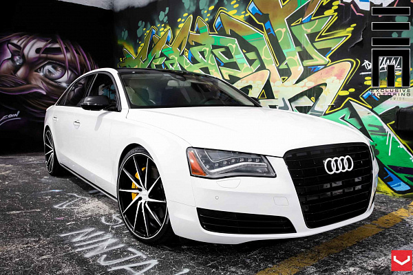 Фото дисков Vossen CVT Алмазная проточка на Audi A/S 8 (D4)