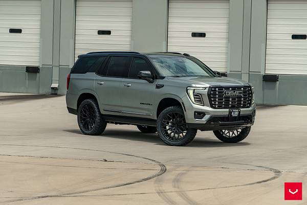 Фото дисков Vossen HF6-3 Черный сатин на GMC Yukon V