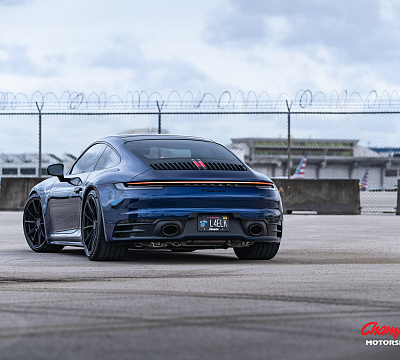 Фото дисков Vossen RS92 на Porsche 911 VIII