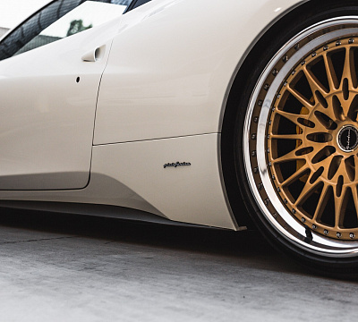 Фото дисков Brixton Forged HS1 на Ferrari 458