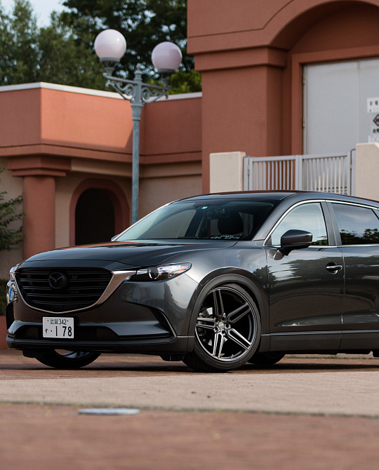 Фото дисков HF-1 Сатиновый графит на Mazda CX-9 II