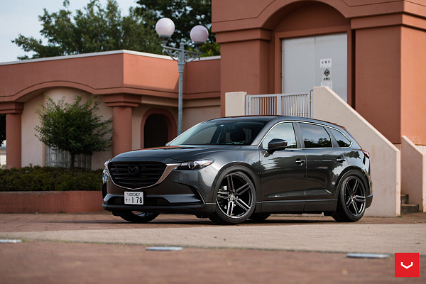 Фото дисков Vossen HF-1 Сатиновый графит на Mazda CX-9 II
