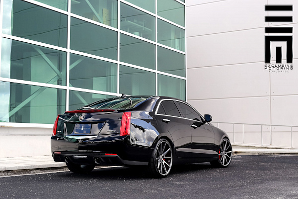 Фото дисков Vossen VFS-1 Серебро на Cadillac ATS