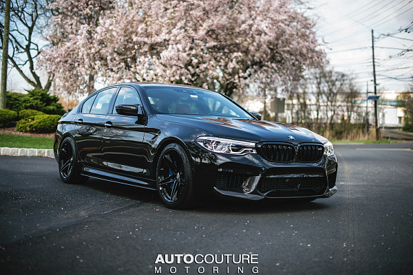 Фото дисков HRE P207 Черный глянец на BMW 5/M5 (G30/F90)