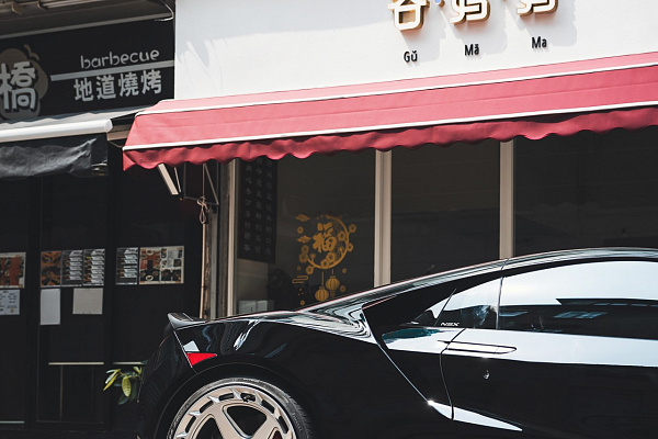 Фото дисков Brixton Forged TR05 AERO1 Сатиновый лак на Acura NSX II