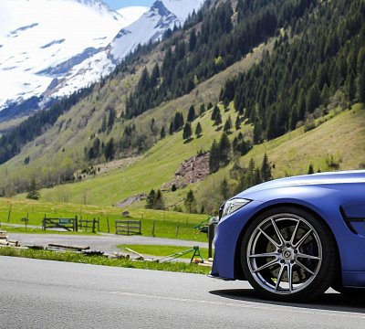 Фото дисков HRE FF04 на BMW 3/M3 (F3x/F80)