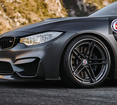 Фото дисков HRE G-Code на BMW 4/M4 (F32/F82)
