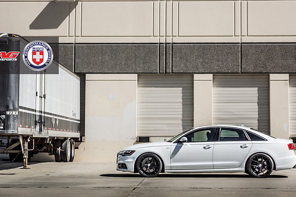 Фото дисков HRE P101 Черный сатин на Audi A/RS 6 (C7)