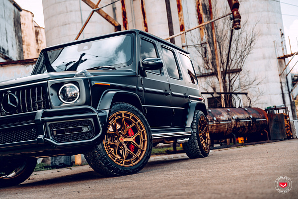 Фото дисков Vossen LC3-01 Сатиновая темная медь на Mercedes-Benz G-Class III