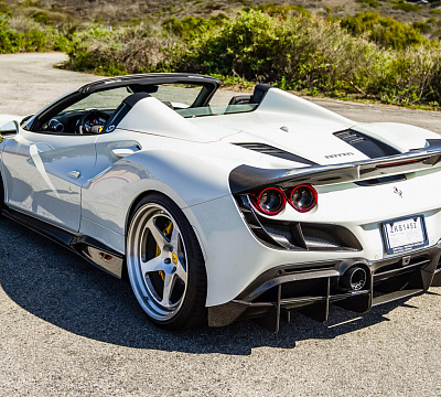 Фото дисков HRE 305 на Ferrari F8