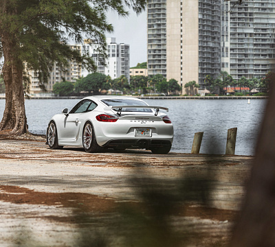 Фото дисков Vossen CG-203 на Porsche Cayman II