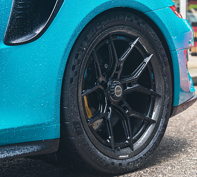 Фото дисков Brixton Forged CM5-R на Porsche 911 VII