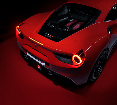 Фото дисков Vossen EVO-1 (3-Piece) на Ferrari 488