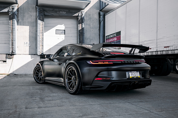 Фото дисков Savini SV10 Черный сатин на Porsche 911 VIII