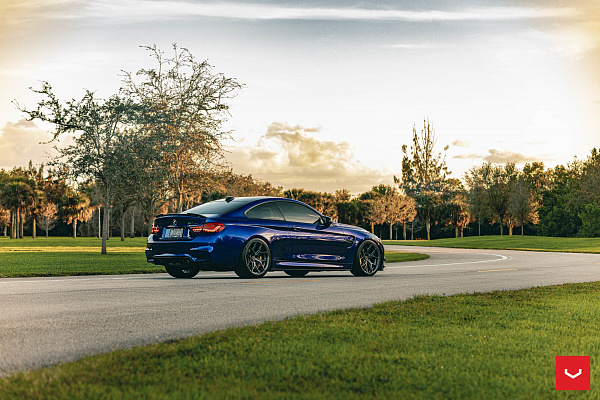 Фото дисков Vossen HF-5 Глянцевый графит на BMW 4/M4 (F32/F82)