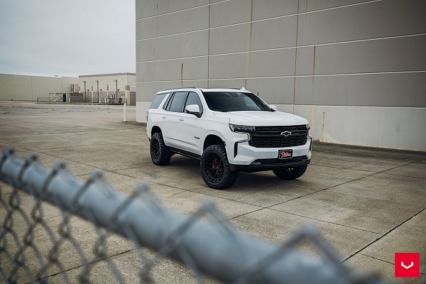 Фото дисков Vossen HFX-1 (6-Lug) Черный глянец на Chevrolet Tahoe V