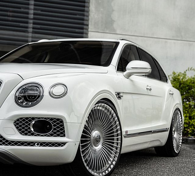 Фото дисков ST Wheels ST5 на Bentley Bentayga
