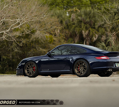 Фото дисков BC Forged HCA210 на Porsche 911 VI