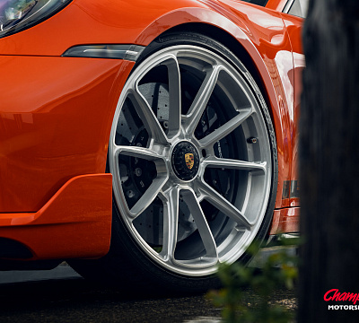 Фото дисков Vossen RS92 на Porsche 911 VIII