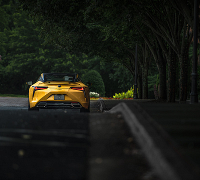 Фото дисков Vossen HF-1 на Lexus LC 500