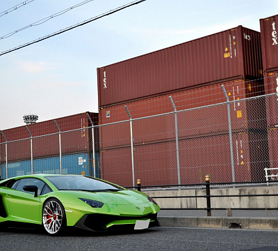 Фото дисков Anrky AN10 на Lamborghini Aventador