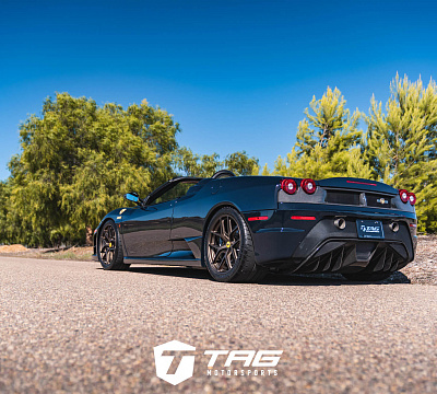 Фото дисков HRE R101 Lightweight на Ferrari F430