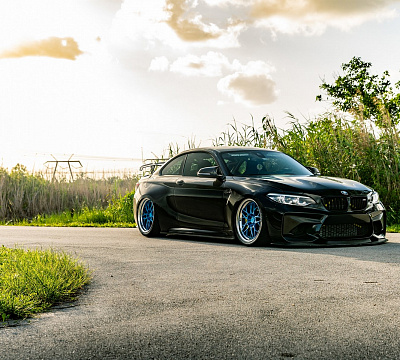 Фото дисков Anrky RS2 на BMW 2/M2 (F22/F87)
