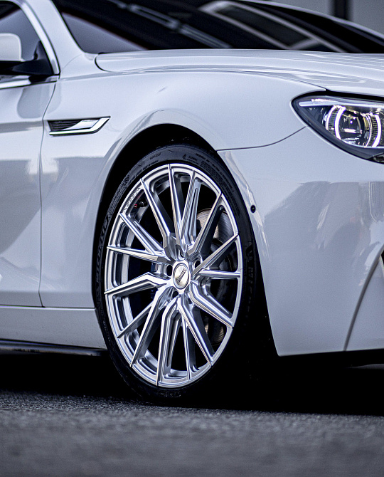 Фото дисков HF-4T Полированный лак на BMW 6/M6 (F06/F13/F12)