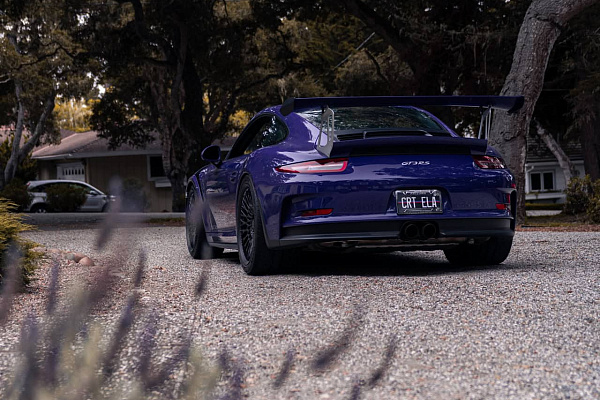Фото дисков Brixton Forged TR20 Черный сатин на Porsche 911 VII