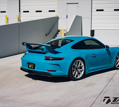 Фото дисков HRE R101 Lightweight на Porsche 911 VII