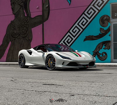 Фото дисков Anrky AN11 на Ferrari F8
