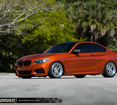 Фото дисков BC Forged LE52 // MLE52 на BMW 2/M2 (F22/F87)