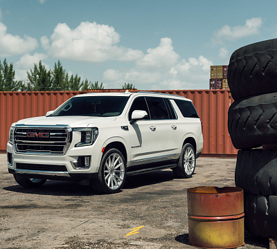 Фото дисков Vossen HF6-1 на GMC Yukon V