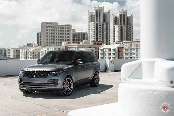 Фото дисков Vossen M-X6 Глянцевый темный лак на Land Rover Range Rover IV