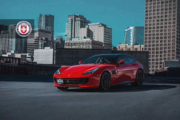 Фото дисков HRE S200 Черный сатин на Ferrari GTC4Lusso