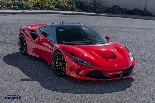 Фото дисков Brixton Forged R11-R Черный сатин на Ferrari F8