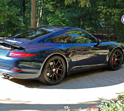 Фото дисков HRE P101 на Porsche 911 VII