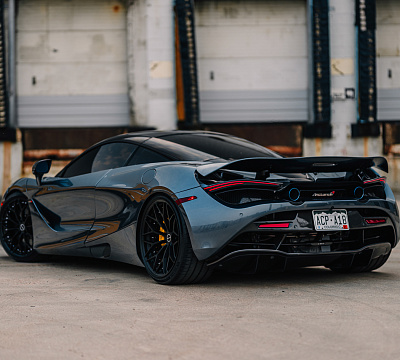 Фото дисков Brixton Forged CM6-R на McLaren 720S