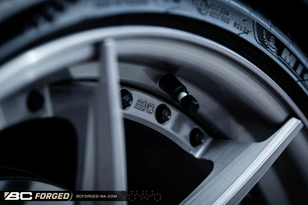 Фото дисков BC Forged HCA381 Глянцевый тонированный лак на Tesla Model S