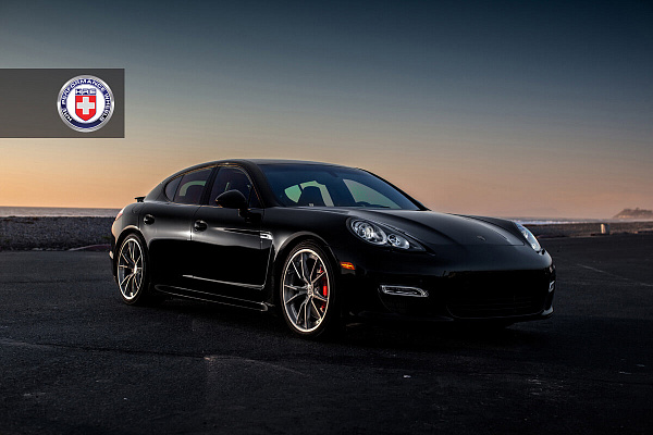 Фото дисков HRE S104 Глянцевый тонированный лак на Porsche Panamera I