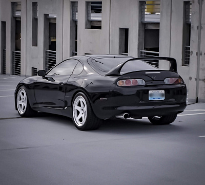 Фото дисков HRE 305 на Toyota Supra A80