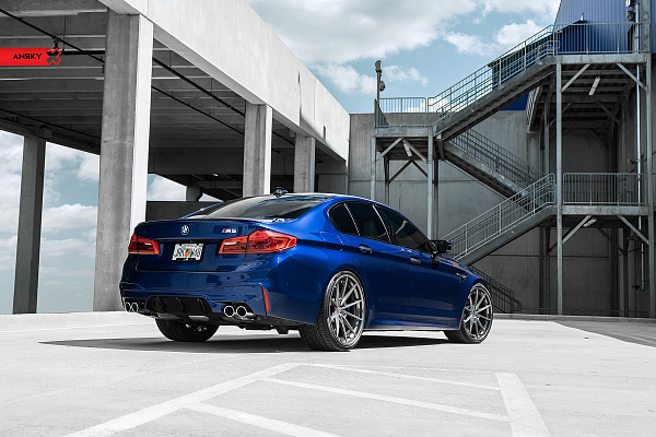 Фото дисков Anrky AN28 Глянцевый тонированный лак на BMW 5/M5 (G30/F90)