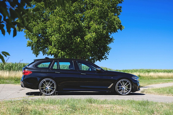 Фото дисков HRE P104 Алмазная проточка на BMW 5/M5 (G30/F90)