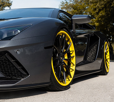 Фото дисков Anrky AN30 на Lamborghini Aventador
