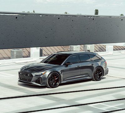 Фото дисков Vossen UV-X на Audi A/RS 6 (C8)