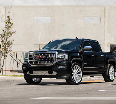 Фото дисков Vossen HF6-1 на GMC Sierra III