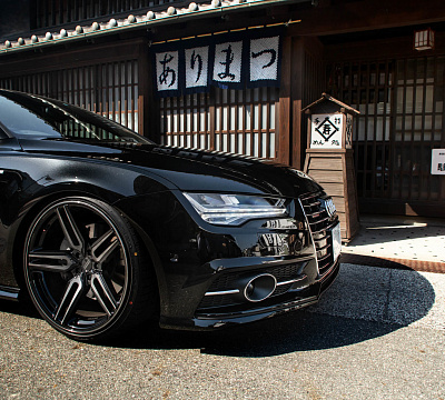 Фото дисков Vossen HF-1 на Audi A/RS 7 (4G)