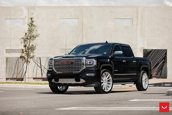 Фото дисков Vossen HF6-1 Серебро на GMC Sierra III